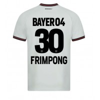 Pánský Fotbalový dres Bayer Leverkusen Jeremie Frimpong #30 2023-24 Venkovní Krátký Rukáv